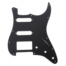 MX0315 Защитная накладка электрогитары Fender Stratocaster HSS, 1 слой, черная, Musiclily MX0315 Защитная накладка электрогитары Fender Stratocaster HSS, 1 слой, черная, Musiclily