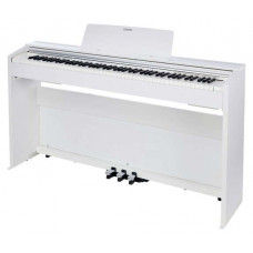 PX-870WE Privia Цифровое пианино со стойкой и педалями, белое, Casio
