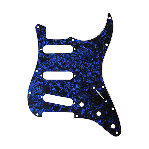 DPP-ST-BLP Защитная накладка электрогитары Stratocaster, SSS, синяя, D'Andrea