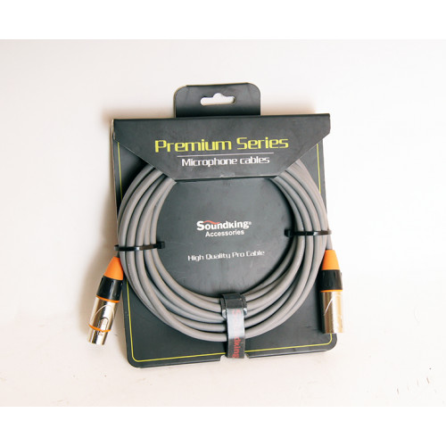 DMX015-5M Цифровой DMX-кабель, XLRm-XLRf 5 pin, 5м, Soundking