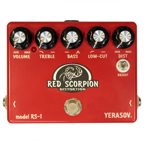 Insect-RS-1 Red Scorpion Distortion Педаль эффектов, Yerasov