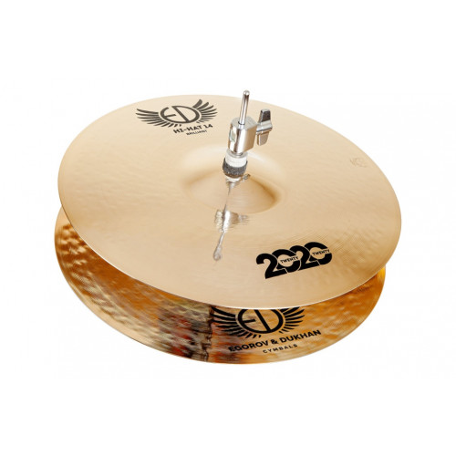 ED2020HH13BR 2020 Brilliant Hi-Hat Две тарелки 13", ED Cymbals