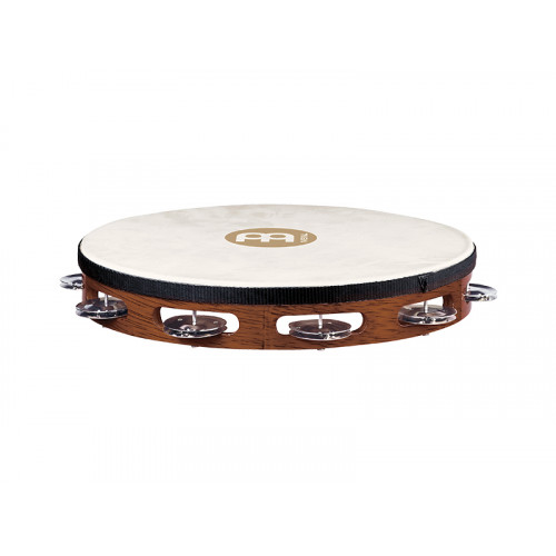 TAH1AB Traditional Тамбурин с кожей, 1 ряд бубенцов, коричневый, Meinl