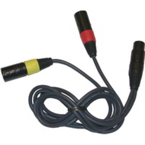 006595 AC 20 Кабель микрофонный XLR-5F - 2 x XLR-3M, Sennheiser
