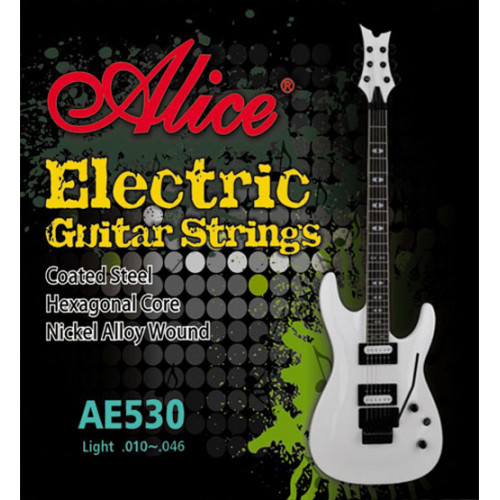 AE530L 532 Комплект струн для электрогитары, никель, 10-46 Alice AE530L 532 Комплект струн для электрогитары, никель, 10-46 Alice