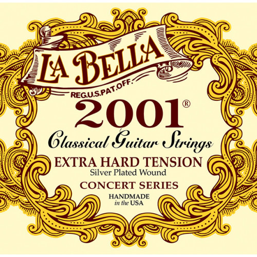 2001EH Extra Hard Комплект струн для классической гитары, La Bella