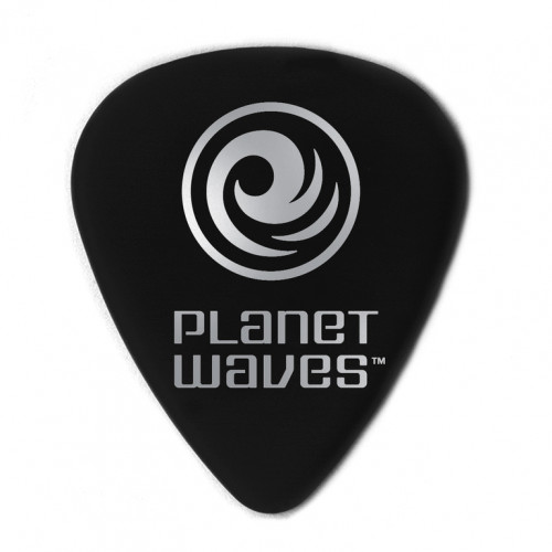 1CBK7-10 Celluloid Extra Heavy Медиаторы черные очень толстые, целлулоид, 10шт Planet Waves