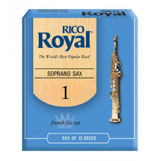 RIB1010 Rico Royal Трости для саксофона сопрано, размер 1.0, 10шт, Rico RIB1010 Rico Royal Трости для саксофона сопрано, размер 1.0, 10шт, Rico