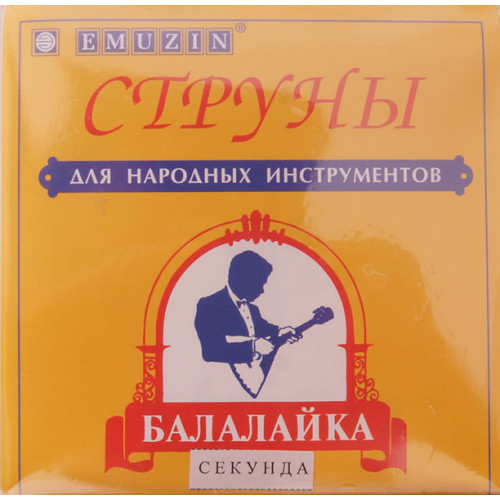 БС Комплект струн для балалайки секунда, Эмузин
