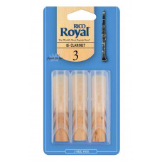 RCB0330 Rico Royal Трости для кларнета Вb, размер 3.0, 3шт, Rico