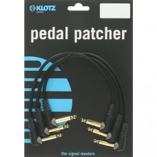 PP-AJJ0015 Коммутационный кабель, 15см, угловой, 3шт, Klotz PP-AJJ0015 Коммутационный кабель, 15см, угловой, 3шт, Klotz