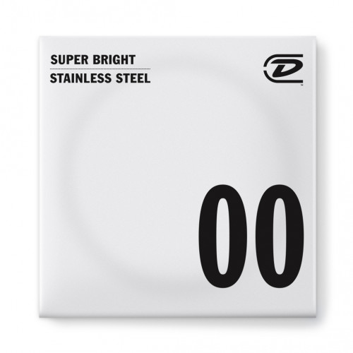 DBSBS120 Super Bright Отдельная струна для бас-гитары, нерж.сталь, .120, Dunlop
