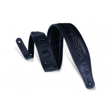 PM31-BLK Heirloom Series Ремень для гитары, кожаный, черный, Levy's PM31-BLK Heirloom Series Ремень для гитары, кожаный, черный, Levy's