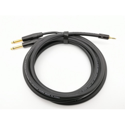 E52-3,5-2J-0700-0 Кабель аудио 3.5-2х6.3мм, 7м, ZZcable
