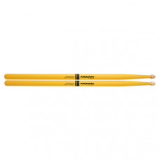RBH535AW-YELLOW 7A Rebound Барабанные палочки, желтые, смещенный баланс, орех гикори, ProMark