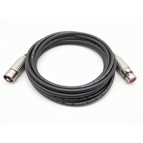 G2-XLR-M-F-0500-0 Кабель микрофонный XLR-M-F, 5м, ZZcable