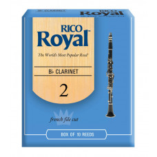RCB0120-B250 Rico Royal Трости для кларнета Bb, размер 2.0, 250шт, Rico