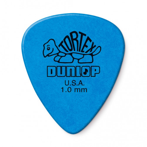 418P1.0 Tortex Standard Медиаторы 12шт, толщина 1,00мм, Dunlop