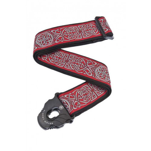50PLA07 Planet Lock Ремень для гитары с фиксатором, рисунок "Celtic", Planet Waves