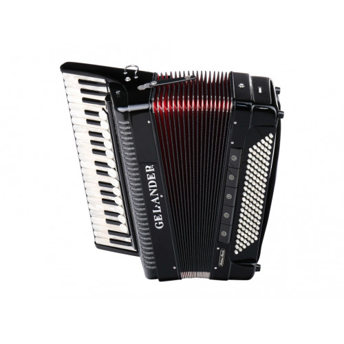 GH2012HA-BLACK Аккордеон 41/120/13+6+1, черный, Gelander