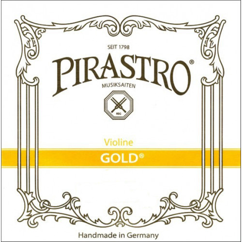 215321 РЕ Gold D Отдельная струна РЕ для скрипки (жила/серебро-алюминий), Pirastro