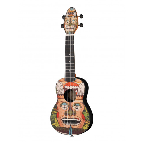 K2-TM Keiki Designer Series Укулеле сопрано, с чехлом и тюнером, Ortega