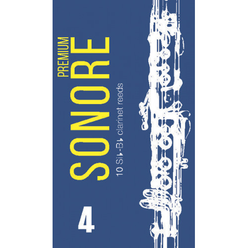 FR16C009 Sonore Трости для кларнета inB/inA № 4 (10шт), FedotovReeds