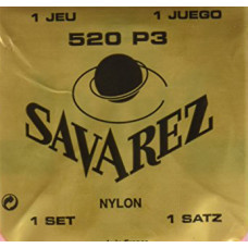 520P3 Carte Rouge Комплект струн для классической гитары, посеребренные, Savarez 520P3 Carte Rouge Комплект струн для классической гитары, посеребренные, Savarez