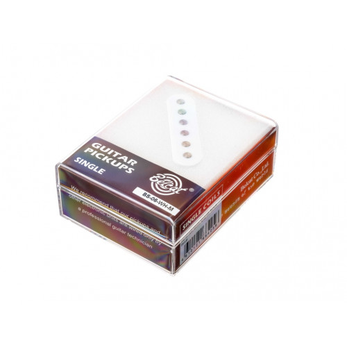 BS-06Middle-WH Звукосниматель магнитный, сингл, средний, белый, Belcat