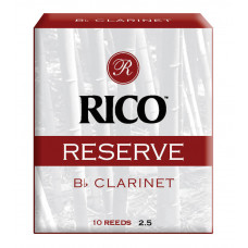 RCR1025 Rico Reserve Трости для кларнета Bb, размер 2.5, 10шт, Rico