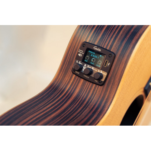 GGP-04 Звукосниматель для акустической гитары, резонансный, Guitto