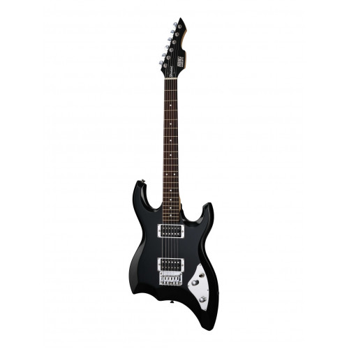 MIG22-BL24 Электрогитара, черная, MIG Guitars