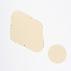 MX0479 Задняя крышка темброблока для Gibson Les Paul, кремовая, Musiclily MX0479 Задняя крышка темброблока для Gibson Les Paul, кремовая, Musiclily
