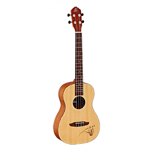 RU5-BA RU Series Spruce Укулеле баритон, матовый, Ortega