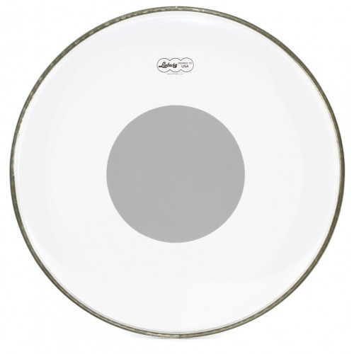 LW6120R Powerstroke 3 Silver Dot Пластик для бас-барабана 20", Ludwig