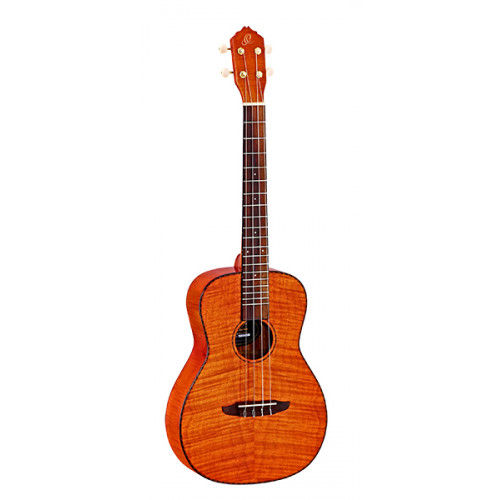 RUK14FMH Tiger Series Укулеле баритон, с чехлом, Ortega