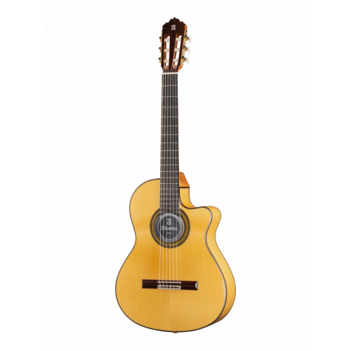 6.770 Flamenco Conservatory 7FC Классическая гитара со звукоснимателем E8, с вырезом, Alhambra 6.770 Flamenco Conservatory 7FC Классическая гитара со звукоснимателем E8, с вырезом, Alhambra